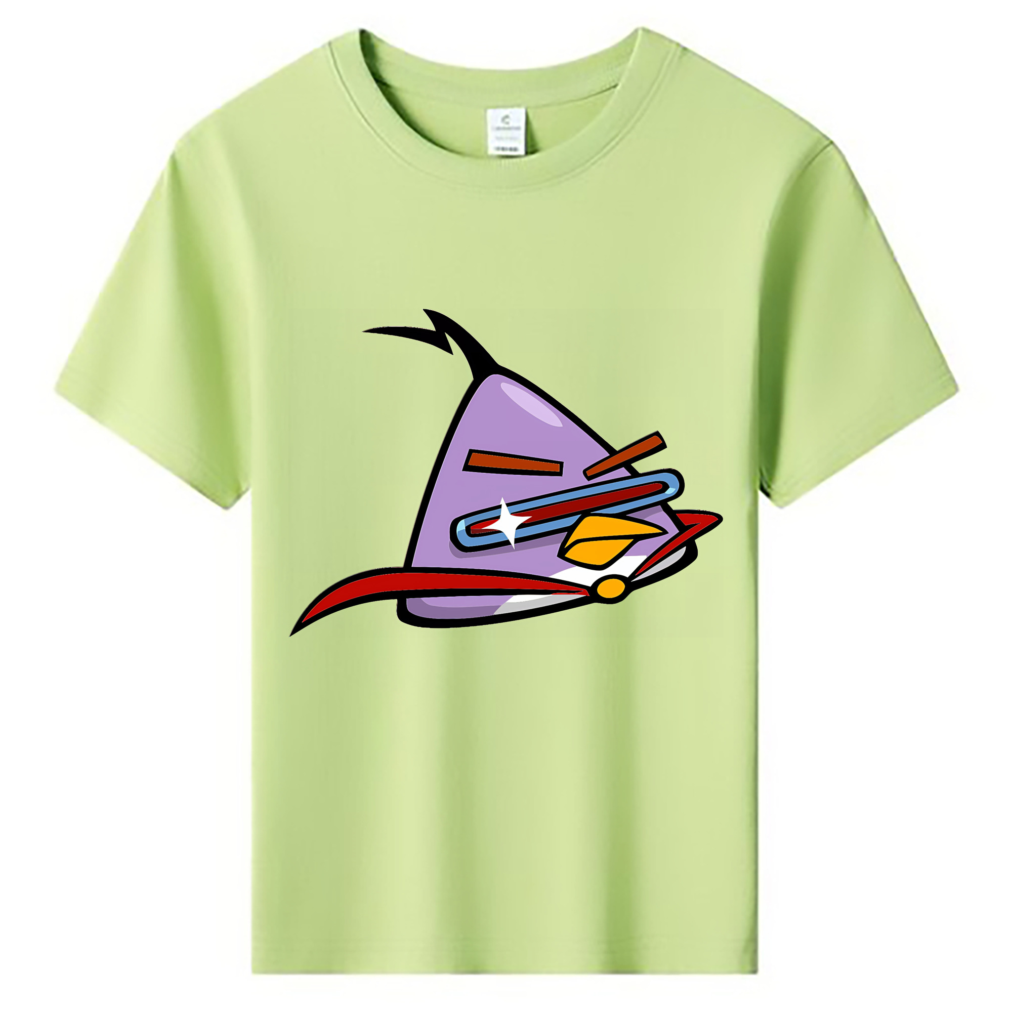（画像用） Angry Birds アングリーバード 綿100％キッズTシャツ（フロントプリント）